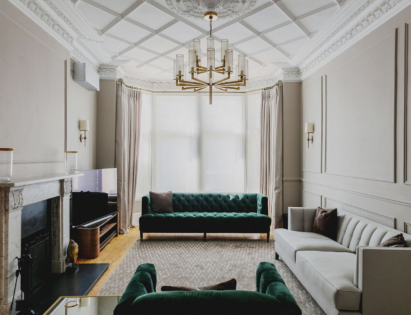 colour schemes interior design, We decorated the interior of this beautiful home on Wandsworth Common from top to bottom, with incredible period features that needed care and attention after years of paint build up.