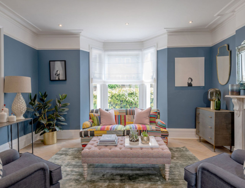 small lounge ideas, As part of one of our designers Trinity Interior Design, we undertook all the decorating for their client’s incredible home in Wandsworth. We matched the radiators with the walls which were expertly matched using a 2-part epoxy paint in a satin finish.