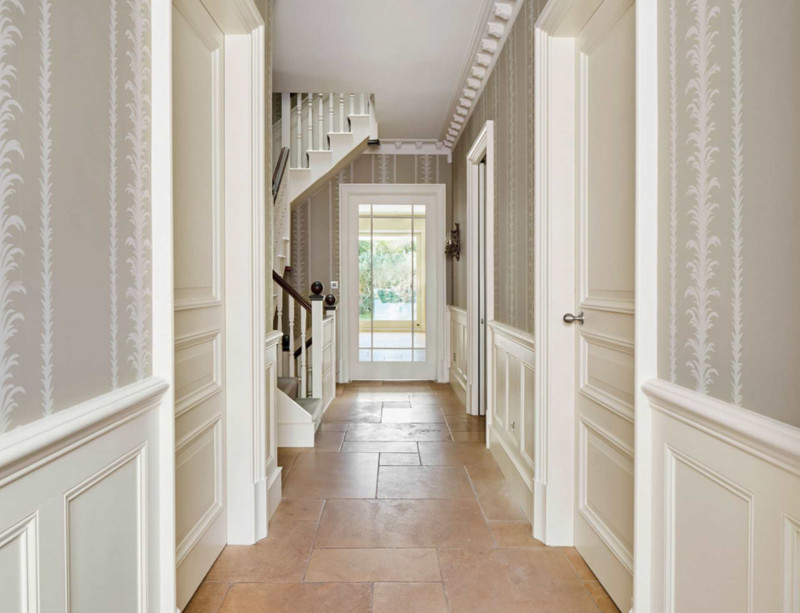 tile trends, One of our finest work where we brought elegance and simplicity to the hallways